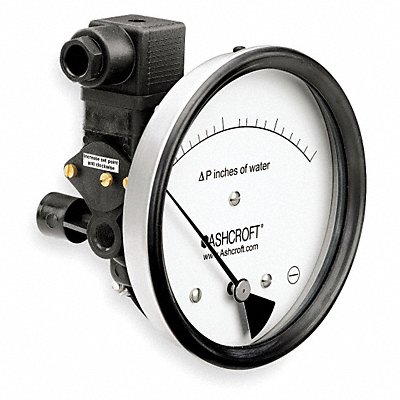 Dial Differential Pressure Gauges with Switch image